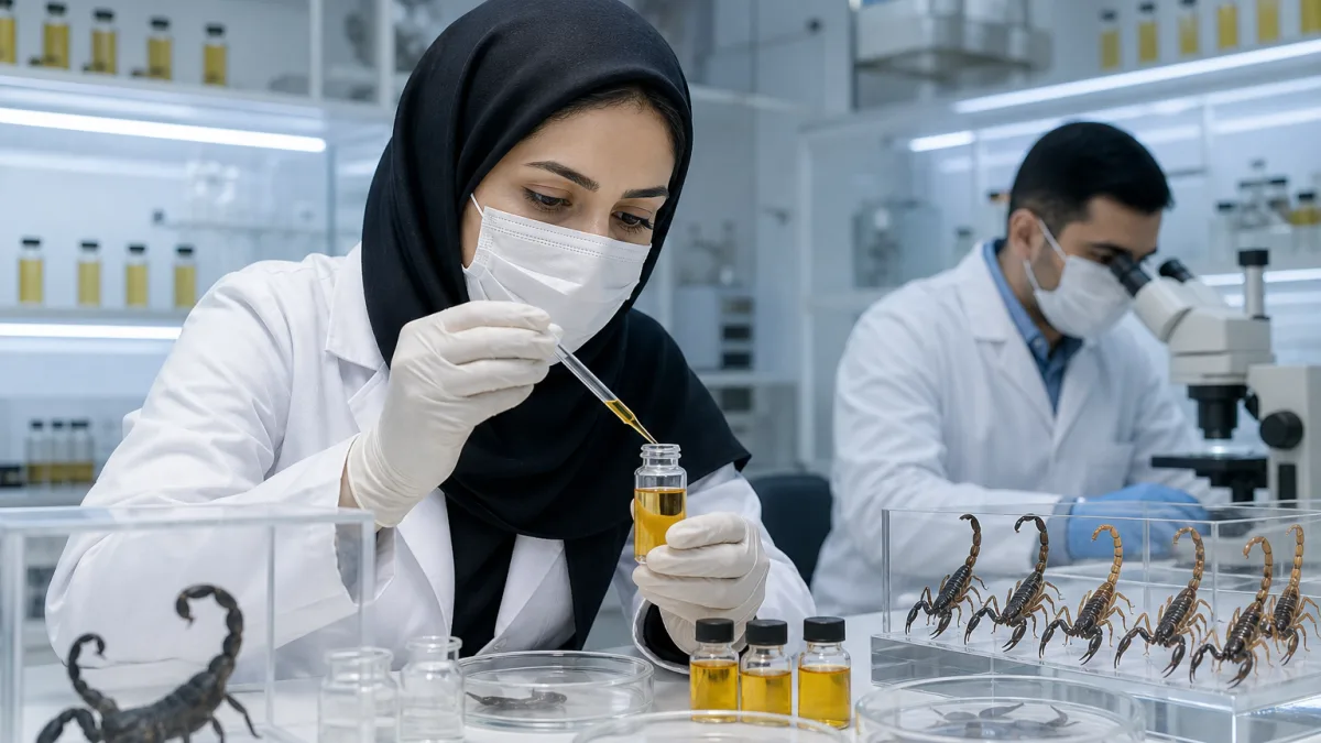 معیار انتخاب تولیدکننده زهر عقرب