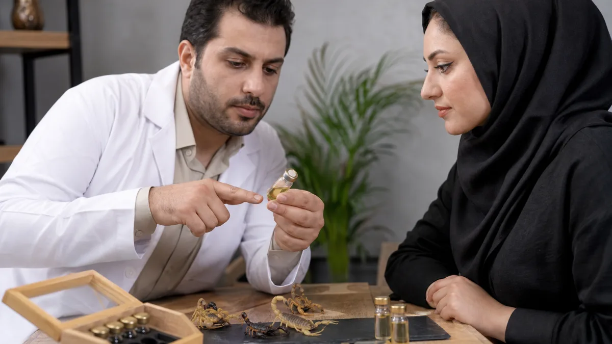 زهر عقرب کجا میخرن