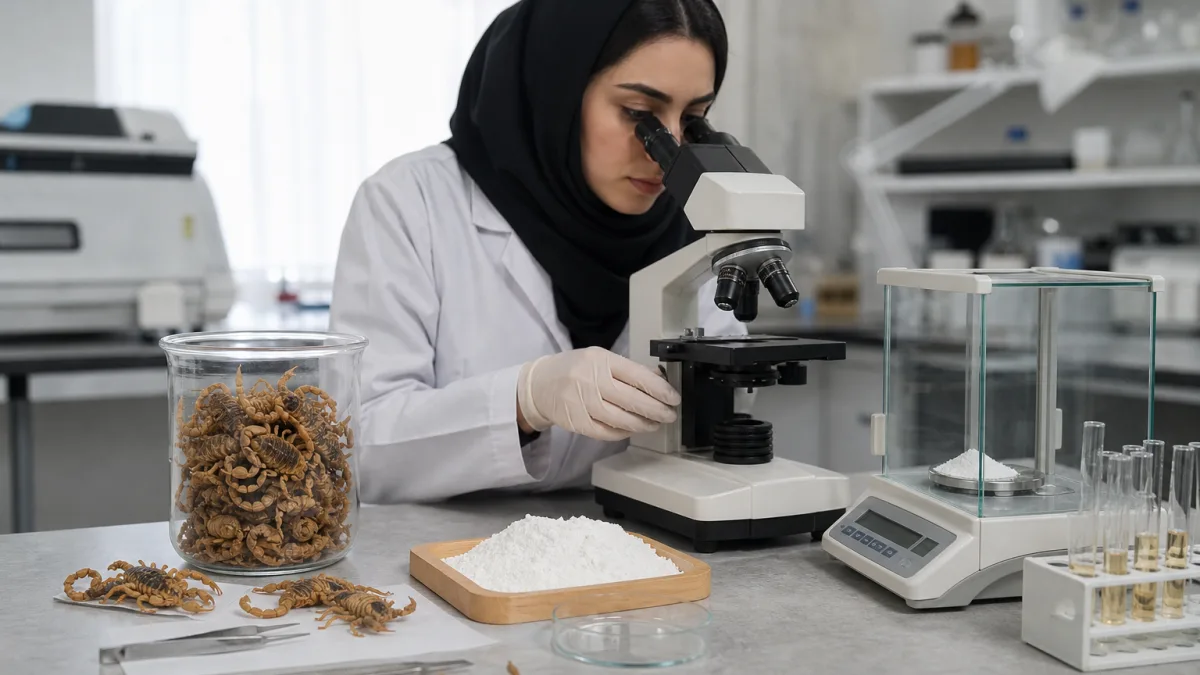 قیمت زهر عقرب خشک‌شده چگونه تعیین می‌شود؟